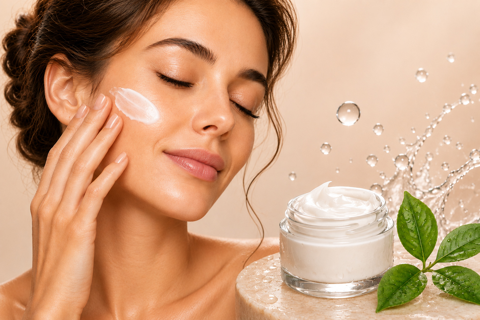 Hydratation de la peau