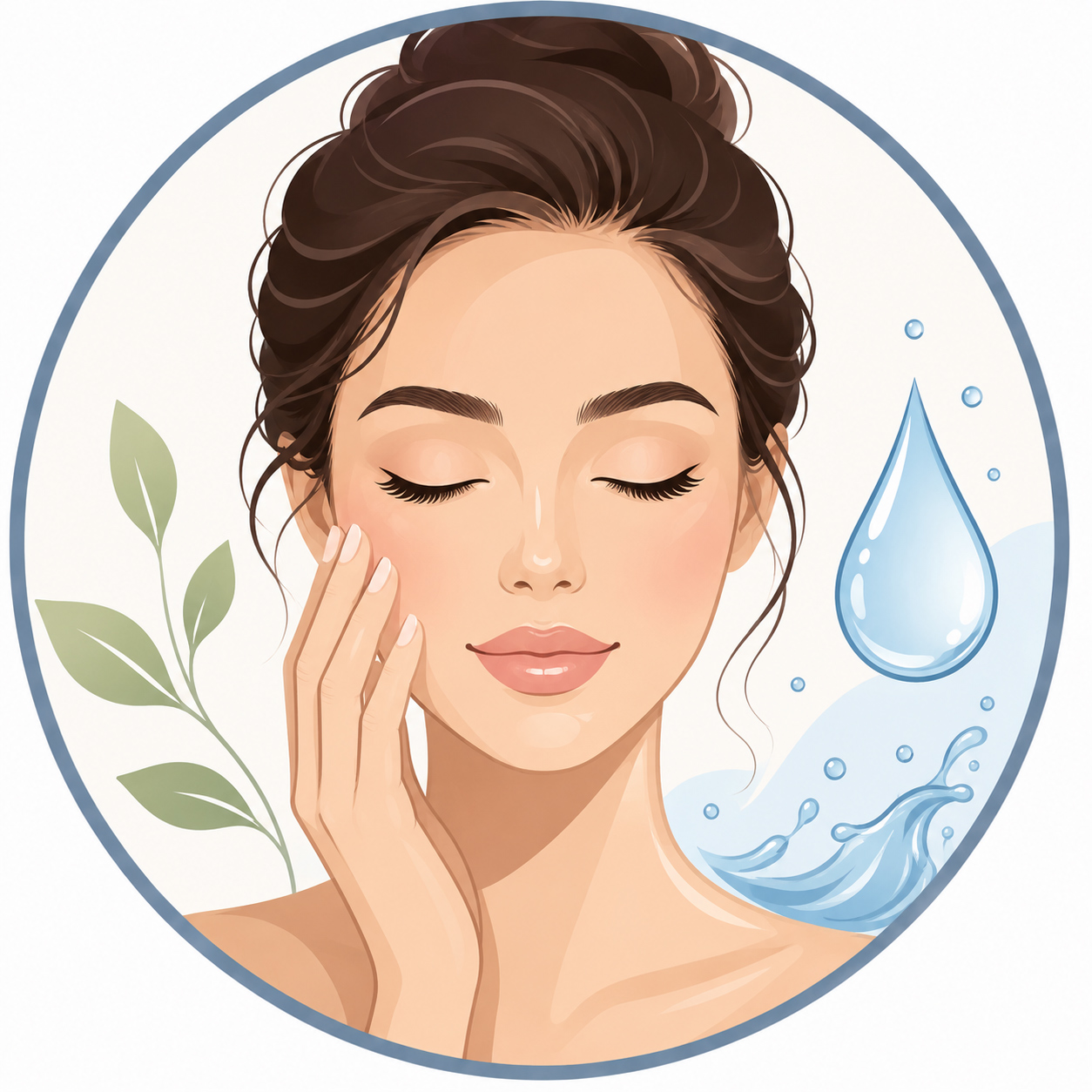 Hydratation de la peau